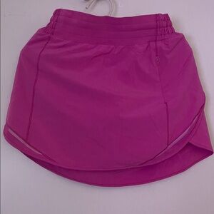 Lululemon Athletica Vibrant Pink Mini Skirt